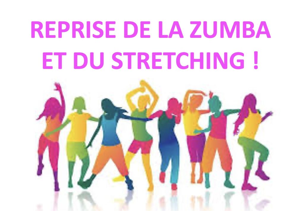 REPRISE DE LA ZUMBA ET DU STRETCHING