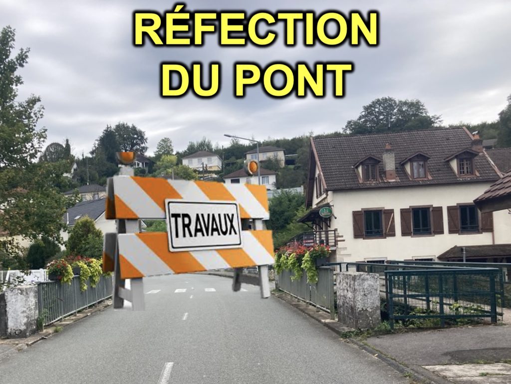 RÉFECTION DU PONT