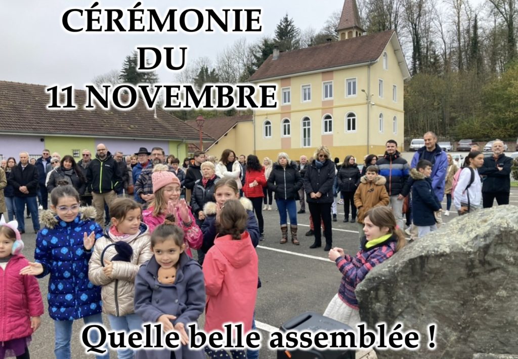 LE 11 NOVEMBRE À 11H00